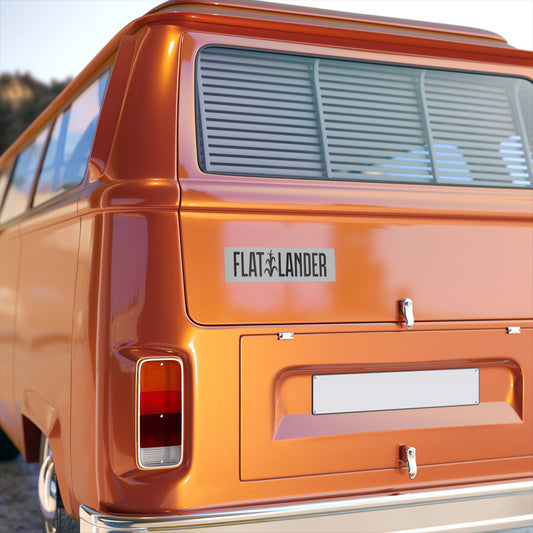 Flatlander Bumper Sticker