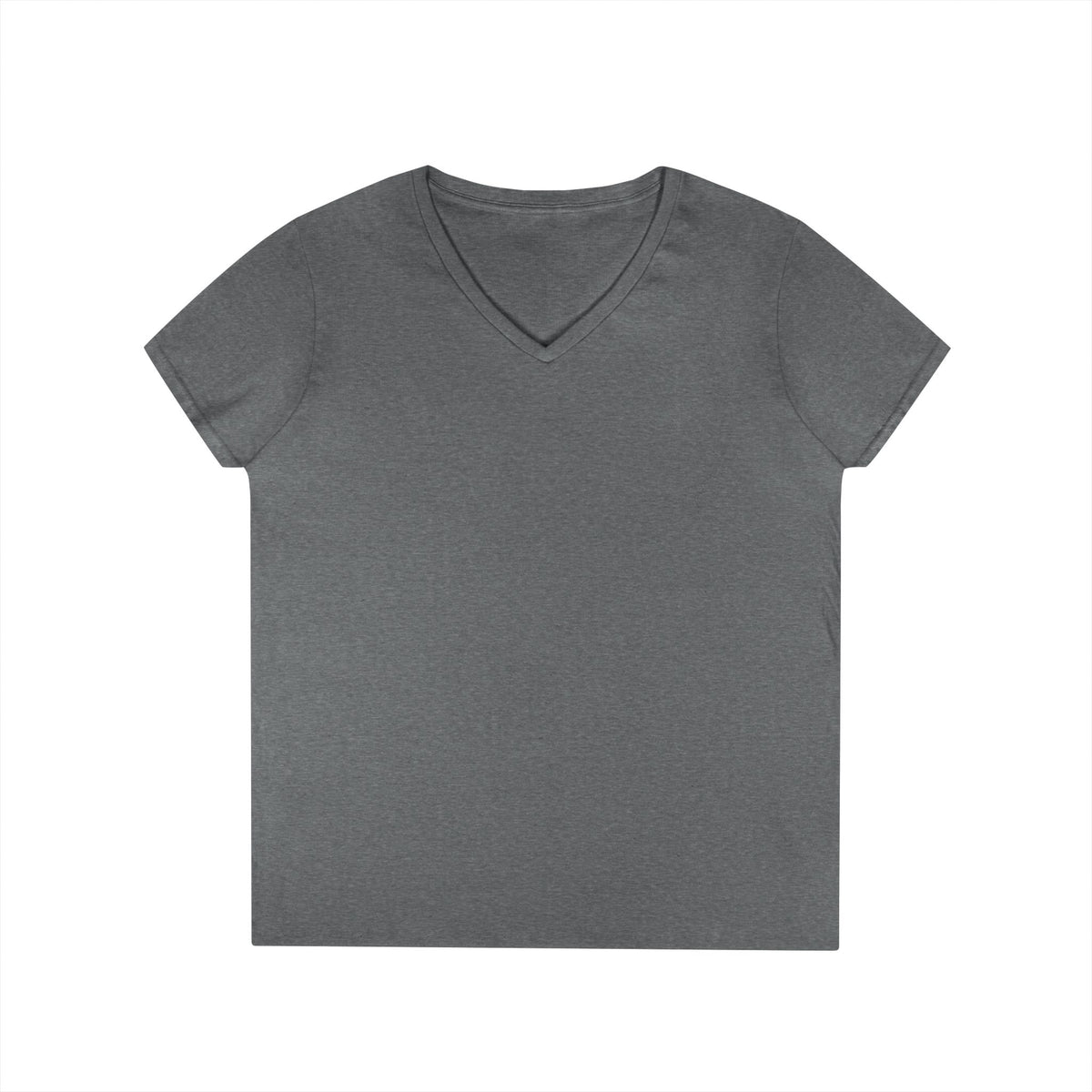 Flat Lander Ladies' V-Neck T-Shirt, Casual Tee.