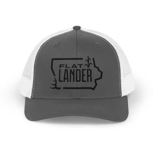 Flat Lander Snapback Trucker Cap - Cool, Casual Style for Outdoor Adventures