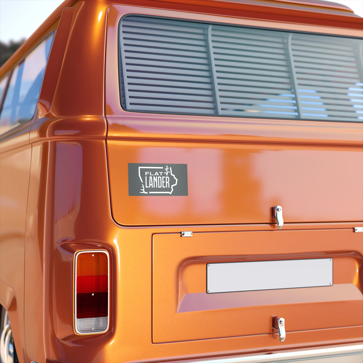 Flatlander Bumper Sticker