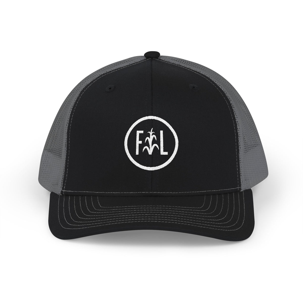 Flatlander Circle Logo- Richardson Trucker Hat