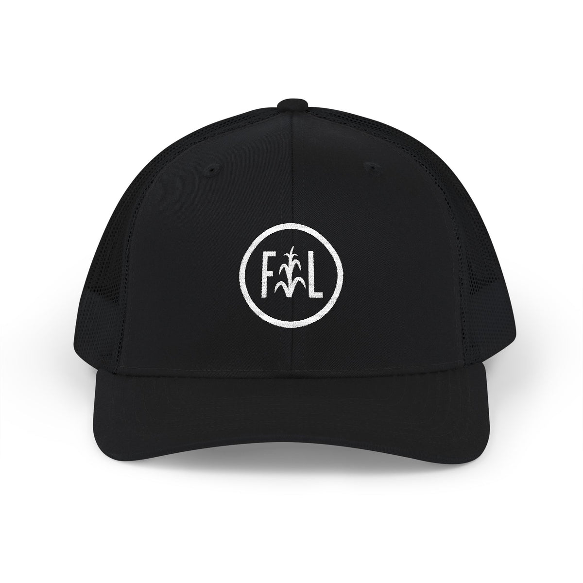 Flatlander Circle Logo- Richardson Trucker Hat