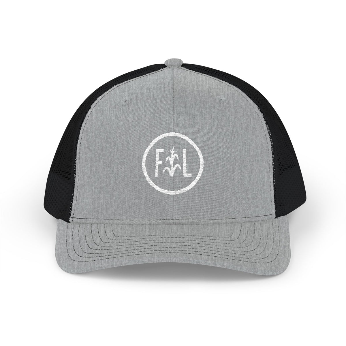 Flatlander Circle Logo- Richardson Trucker Hat