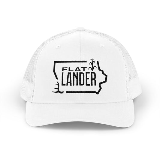 Flat Lander Snapback Trucker Cap - Cool, Casual Style for Outdoor Adventures