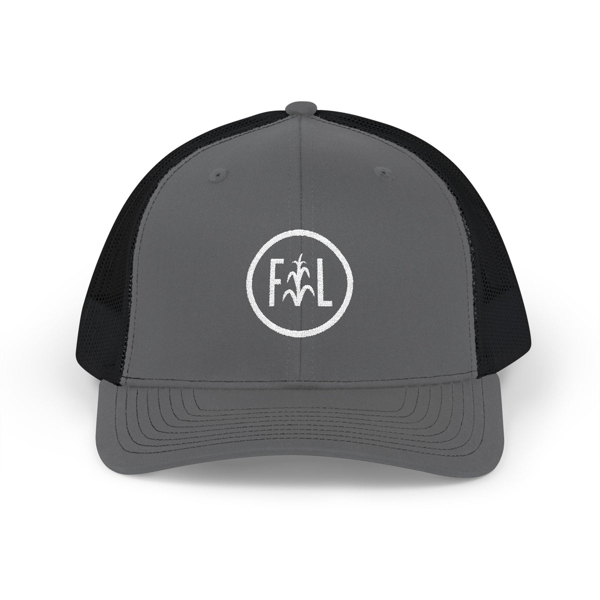 Flatlander Circle Logo- Richardson Trucker Hat