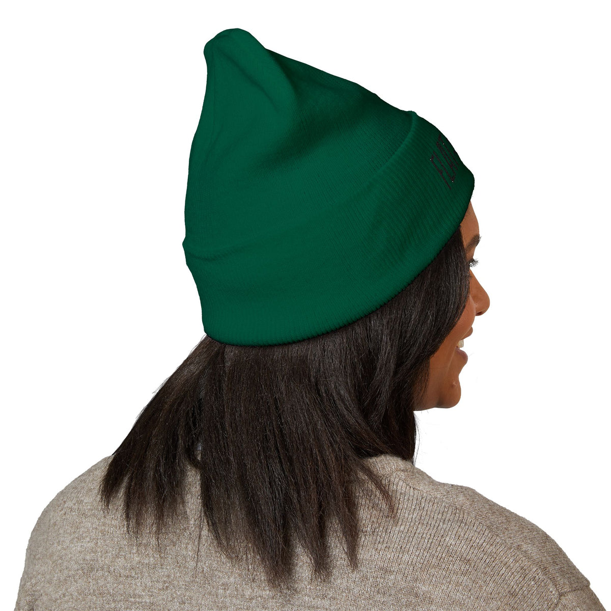 Flatlander Embroidered Beanie - Cozy Winter Wear, Perfect for Outdoor Activities.