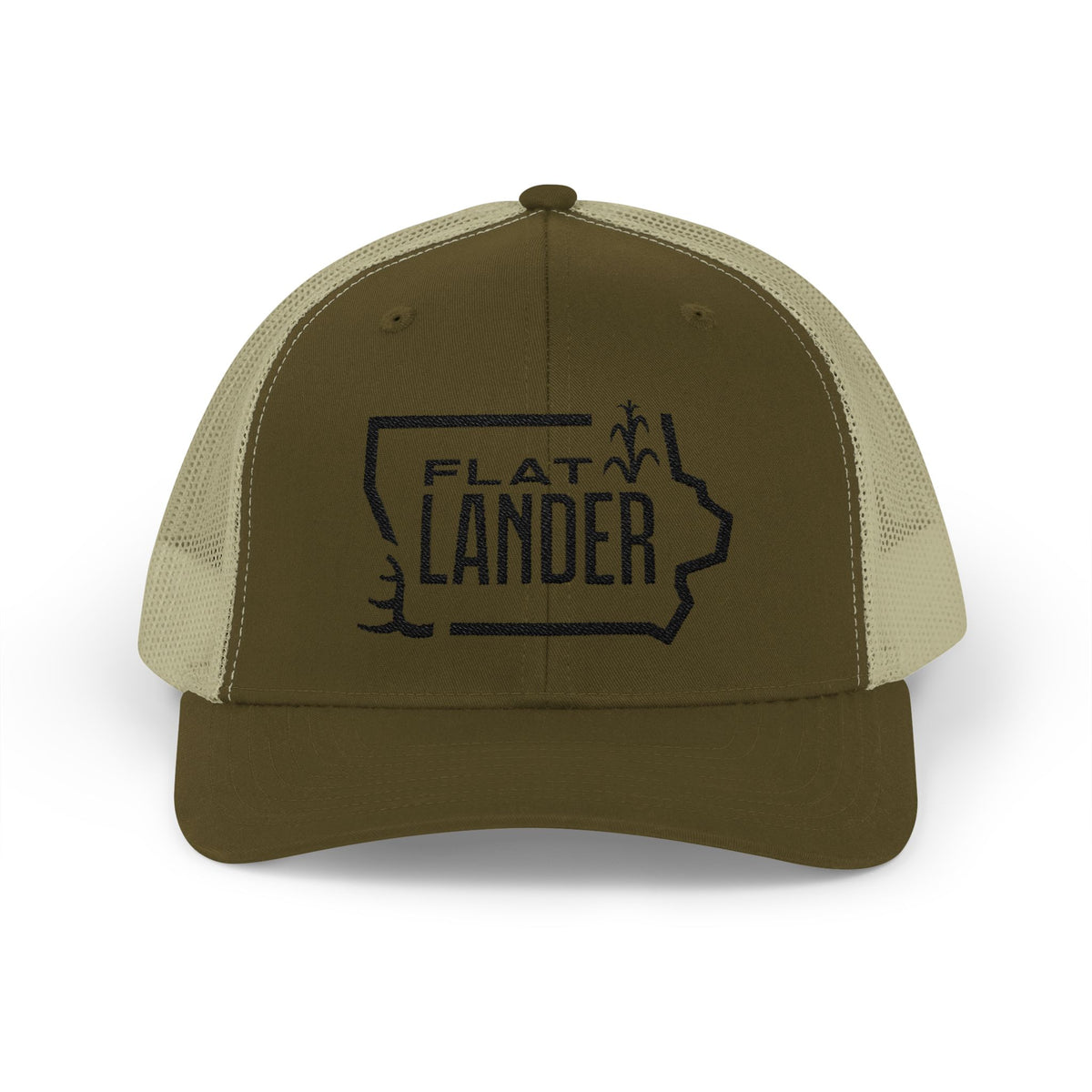 Flat Lander Snapback Trucker Cap - Cool, Casual Style for Outdoor Adventures
